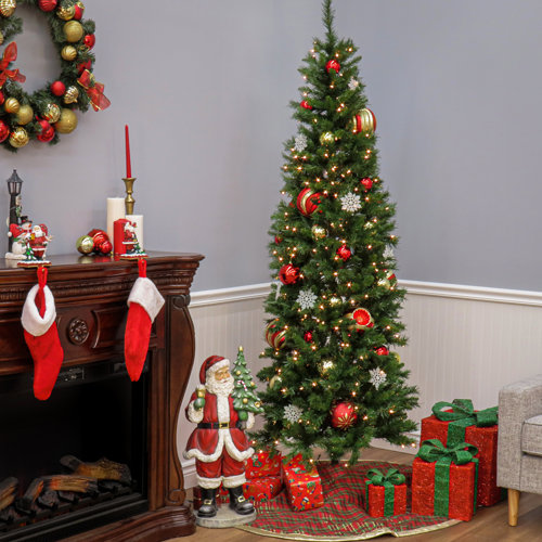 Wayfair Slender Christmas Trees On Sale You'll Love in 2023